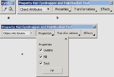   Eyedropper  Paintbucket       